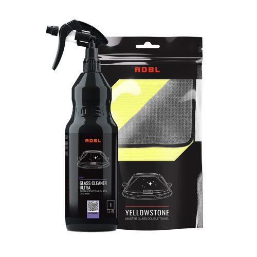 ADBL Glass Cleaner Ultra 1L & Yellowstone - Glasreiniger Paket