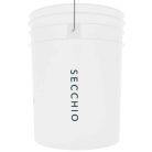 Monello Secchio Autopflegeeimer mit schwarzem Separator